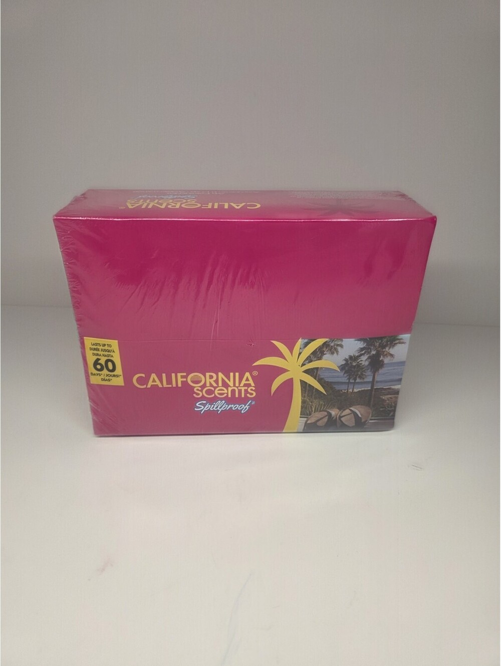 SEALED~California Scents Spillproof Car Air Freshener, Coronado Cherry, 12 Packs